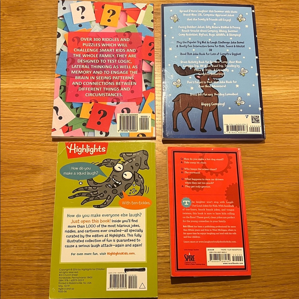 Jokes and Riddles Book Set - Picture 2 of 6